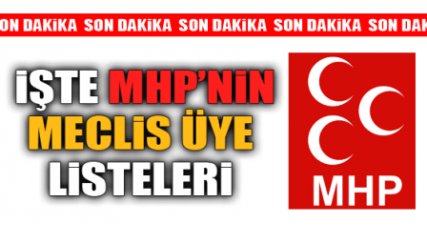 MHP Aday Listesi