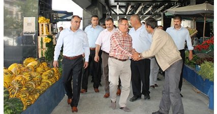 Pursaklar Tevfik İleri Pazarı açıldı