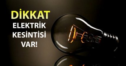 Çarşamba Pursaklar da Elektrik Yok